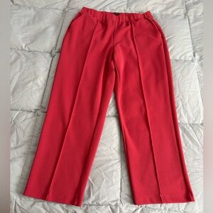 LOFT Women’s Red Dress Pants size Large
